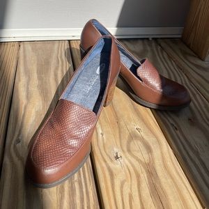 Dr Scholl’s loafer heels